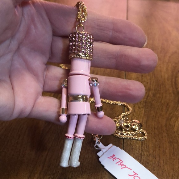 NWT Stunning Rhinestone Sparkly Nutcracker Necklace - Picture 16 of 17